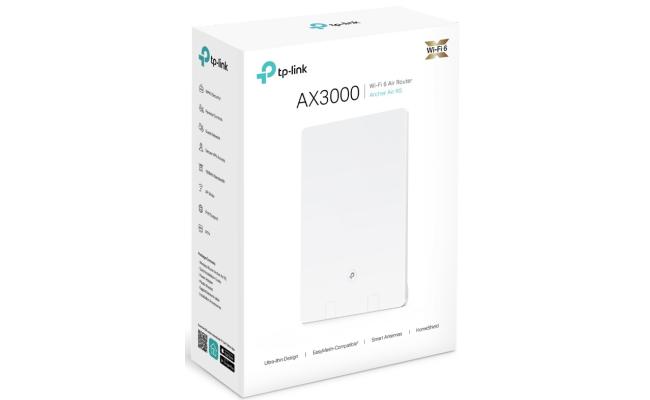 TP-Link Archer Air R5, AX3000 Dual-Band Wi-Fi 6 Air Router, 2402 Mbps @ 5GHz and 574 Mbps @ 2.4GHz, Ultra-Low Latency, Home Shield, Easy Installation, White